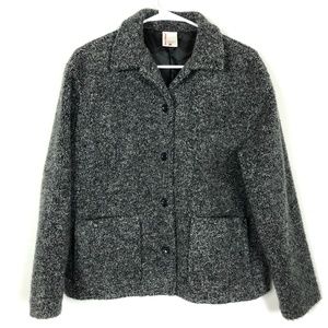 Hanna Andersson Gray Fuzzy Jacket